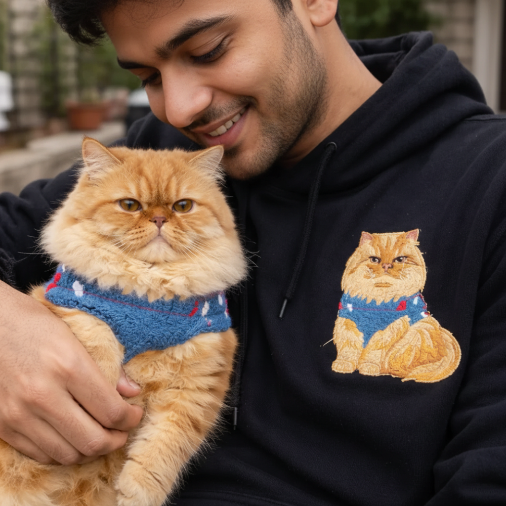 FurFold Custom Embroidered Hoodie